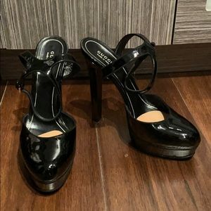 Black Gucci Heels - Size 40.5